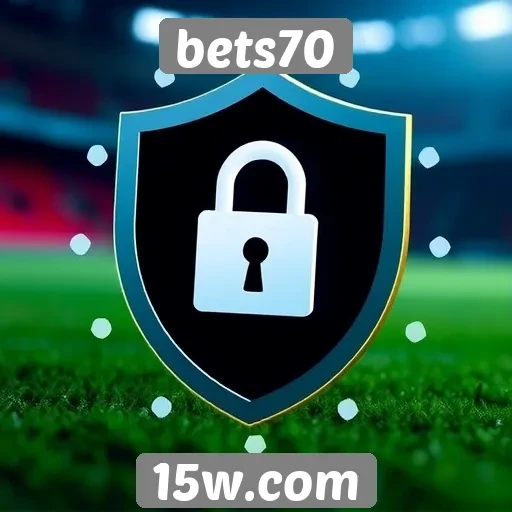 Recursos de segurança do site bets70 para usuários